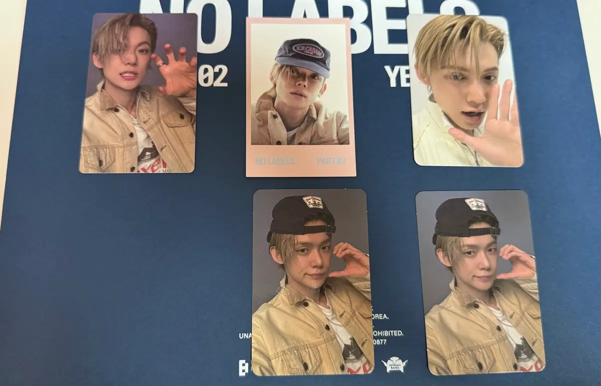 연준 yeonjun 노레이블스 no labels 일반반 포카 포토카드