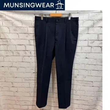 MUNSINGWEAR 먼싱웨어 골프 팬츠 네이비 빅 사이즈