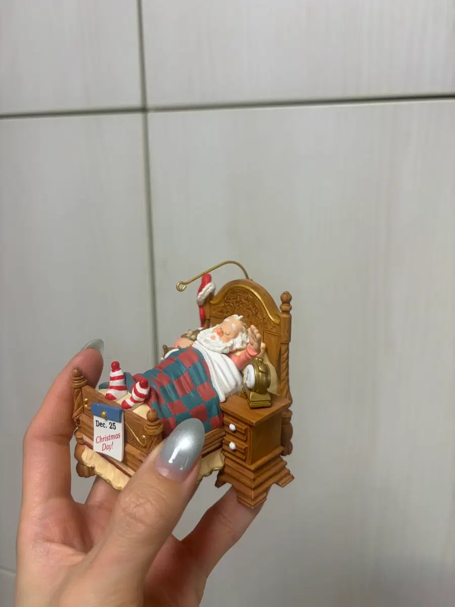 헐마크 크리스마스 산타 오너먼트 피규어