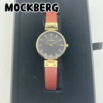 미사용 MOCKBERG 몬드베르그 일제 블랙 손목시계