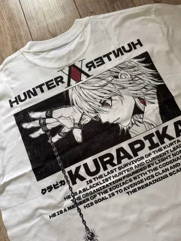HUNTER x HUNTER 크라피카 T셔츠