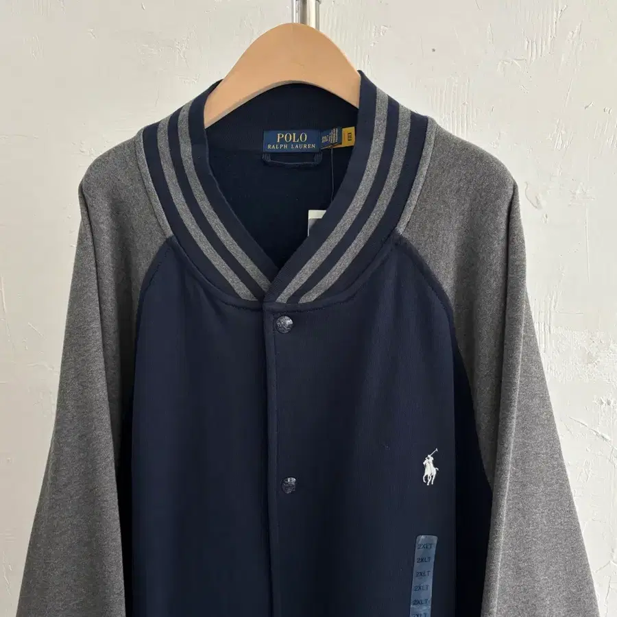 (새상품) Polo 폴로 QR 신형 네이비 베이스볼 자켓