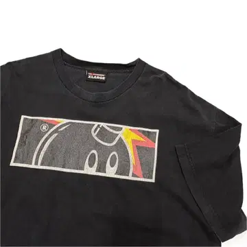 00's XLARGE x THE HUNDREDS 프린트 T셔츠 USA제