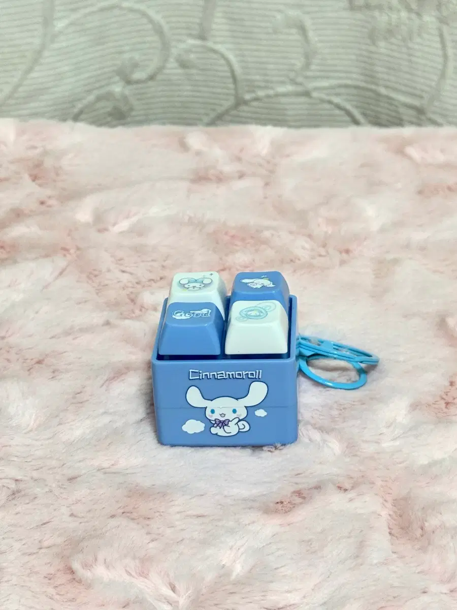 시나모롤 키캡 키링