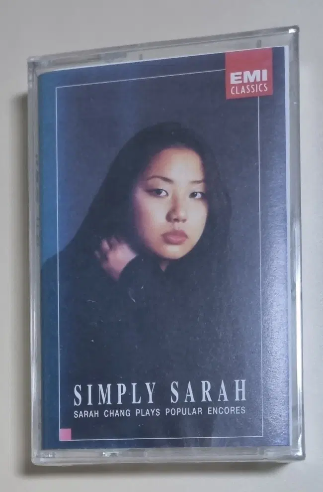 사라 장 - (심플리 사라/ 앙코르 모음집) 미개봉 카세트테이프