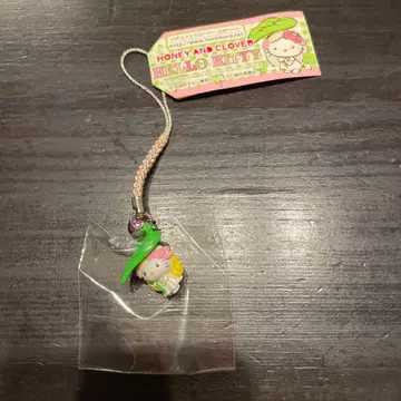 지역 한정 키티 꿀과 클로버 헬로키티 끈 장식