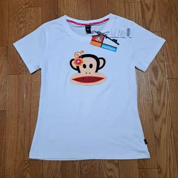 주말 세일 Paul Frank 반팔 티셔츠 화이트 XL