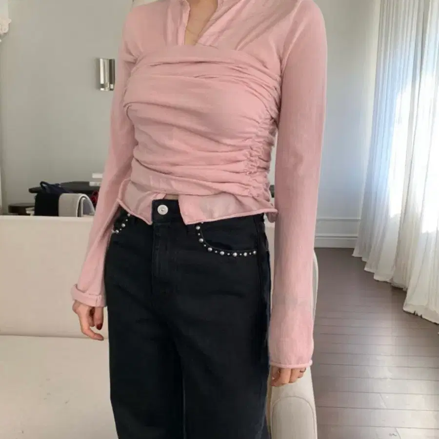 LOVEYOUSOMUCH  러브유쏘머치  샤벳 가디건 뷔스티에 탑 세트