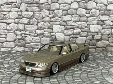 세키무라 에어로 장착 LEXUS LS400 1/64 미니카 개조