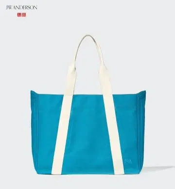 JW ANDERSON 유니클로 토트백 블루