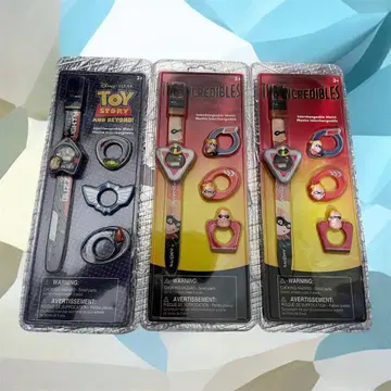 디즈니 픽사 인크레더블 & 토이스토리 손목시계 3세트