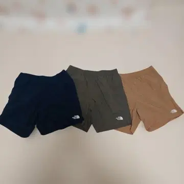 THE NORTH FACE 숏팬츠 3개 세트