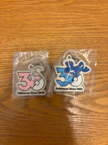 포켓몬 30주년 메탈 참 뮤우 카이오거 세트
