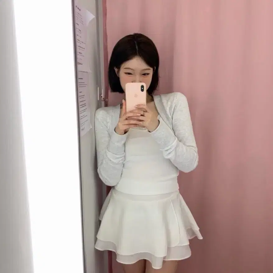 [Sober]라인 볼레로 가디건