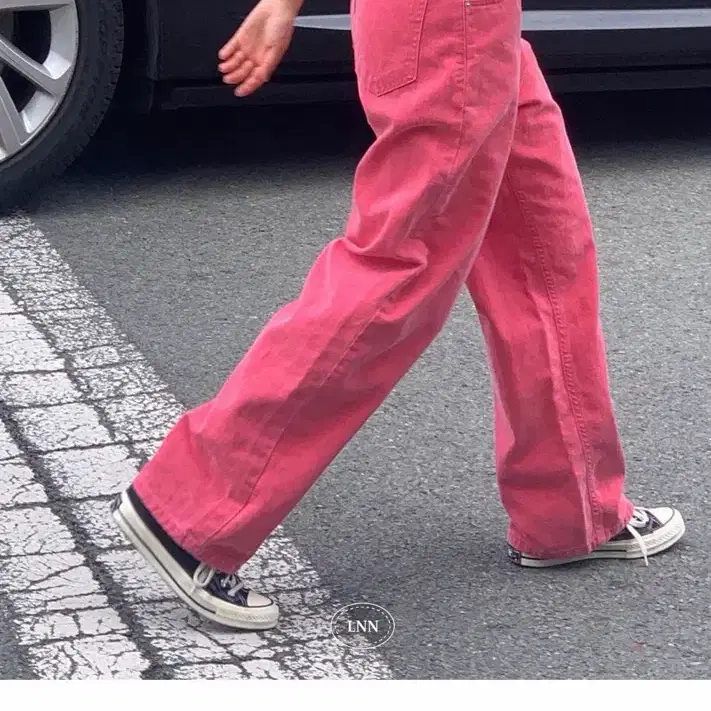 리넨느 오디너리 다잉 팬츠 체리핑크