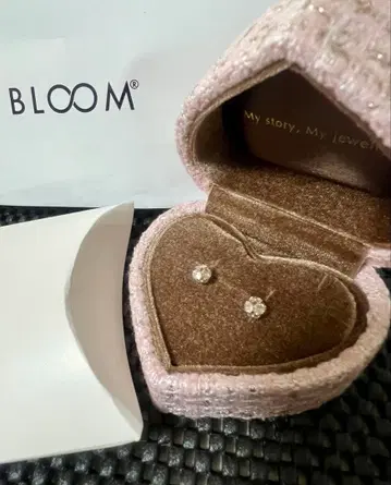 [ 최종 가격 ] [ 타임 SALE ] BLOOM 10K 큐빅 지르코니아 귀걸이