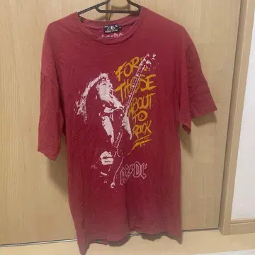 HYSTERIC GLAMOUR AC/DC 티셔츠 M