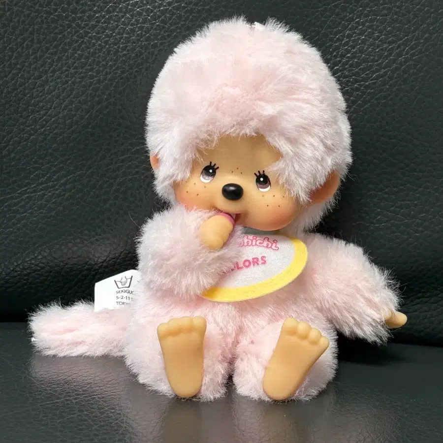 몬치치 컬러 몬치치 키체인 파스텔 컬러 연핑크 분홍 핑크