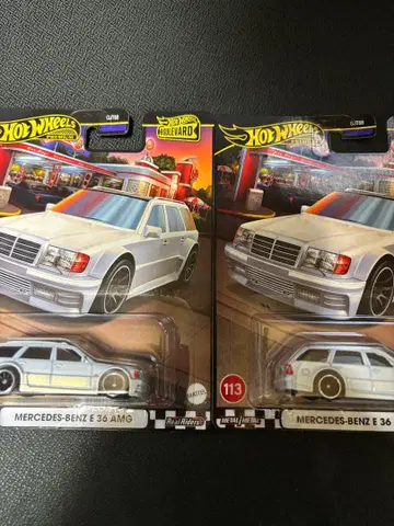 핫휠 메르세데스-벤츠 E36 AMG 2개 세트