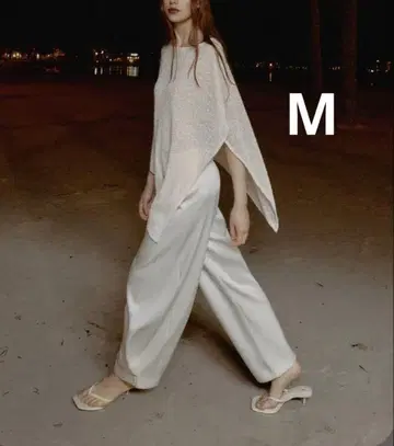 ZARA 자라 비대칭 메탈릭 케이프 새상품, 미사용