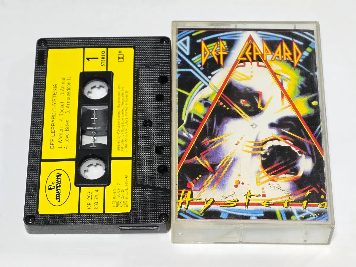 데프 레퍼드(Def Leppard) - Hysteria 1987년 한국