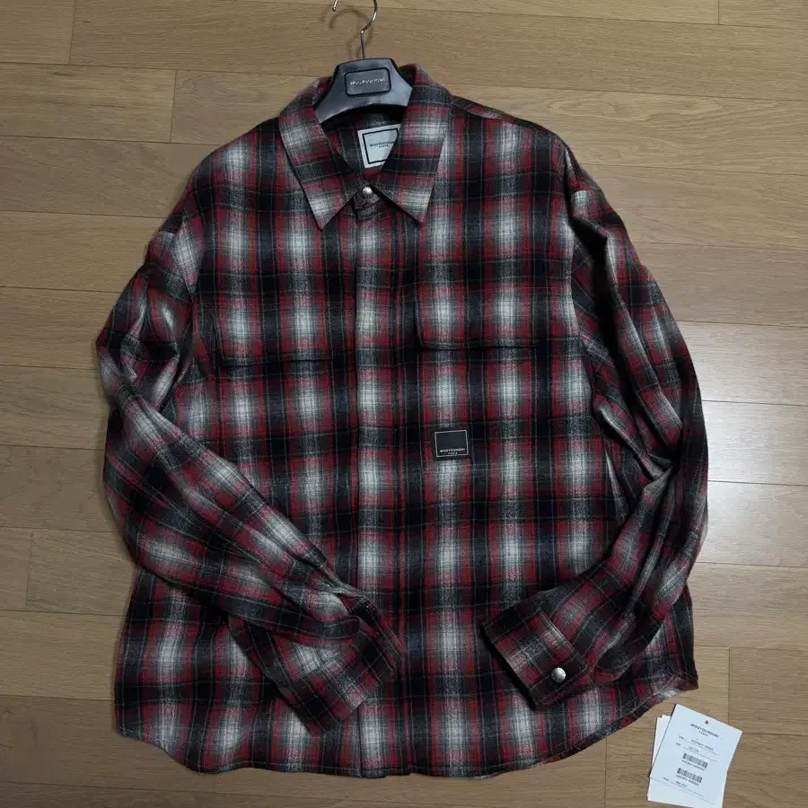 [50] 우영미 25fw 플란넬 체크 셔츠