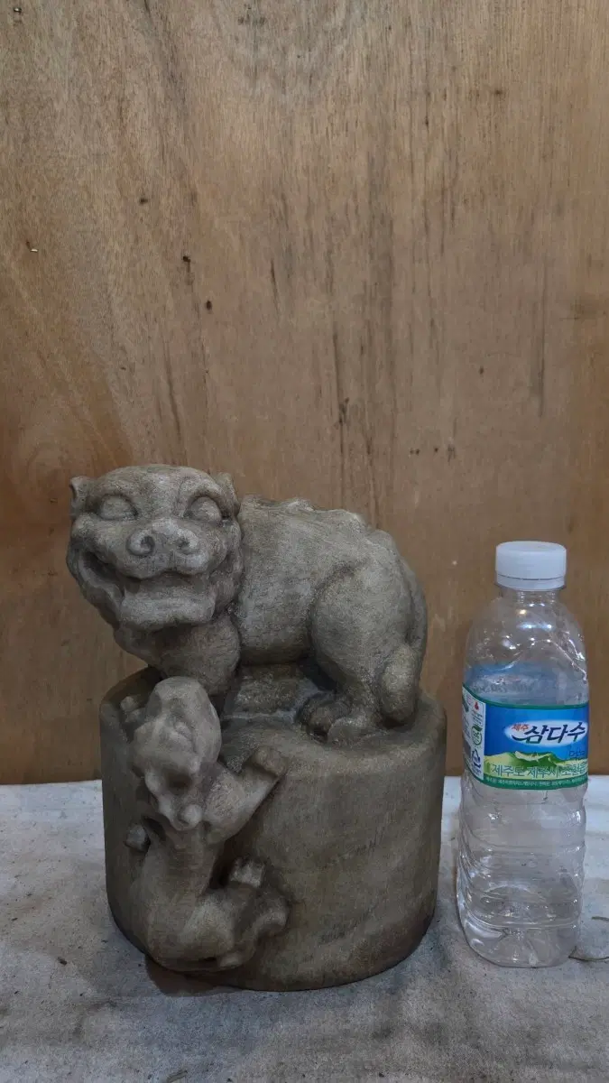 옥돌 해태상