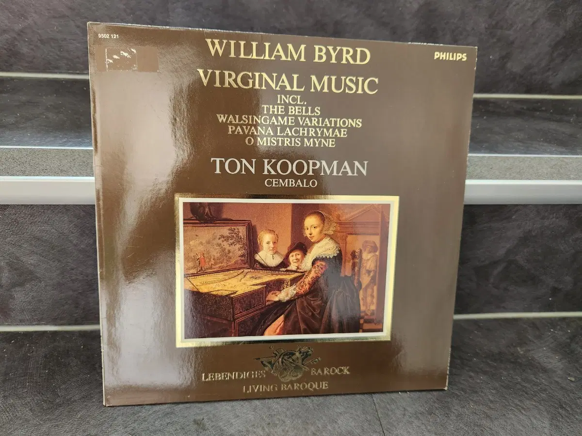 수입LP/ 톤 코프만이 연주한 윌리엄 버드(William Byrd)의 버