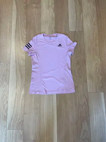 adidas CLIMALITE 반팔 T셔츠 라이트 핑크&레드