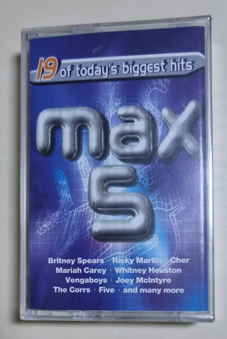 맥스 Max 5 (미개봉 카세트테이프)