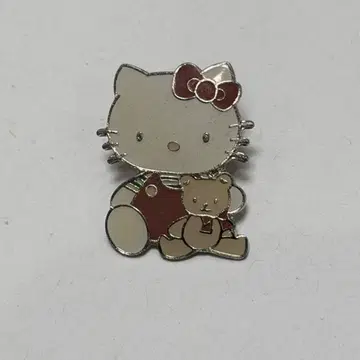 1997년 Hello Kitty 타이니 참 핀 배지 레트로 레어