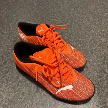 PUMA 축구 트레이닝 슈즈 오렌지