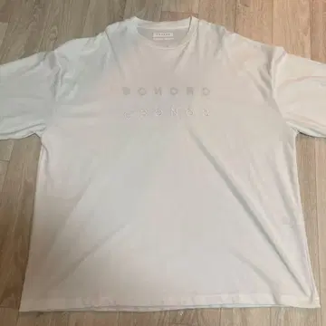 CRONOS T셔츠 화이트 XXL