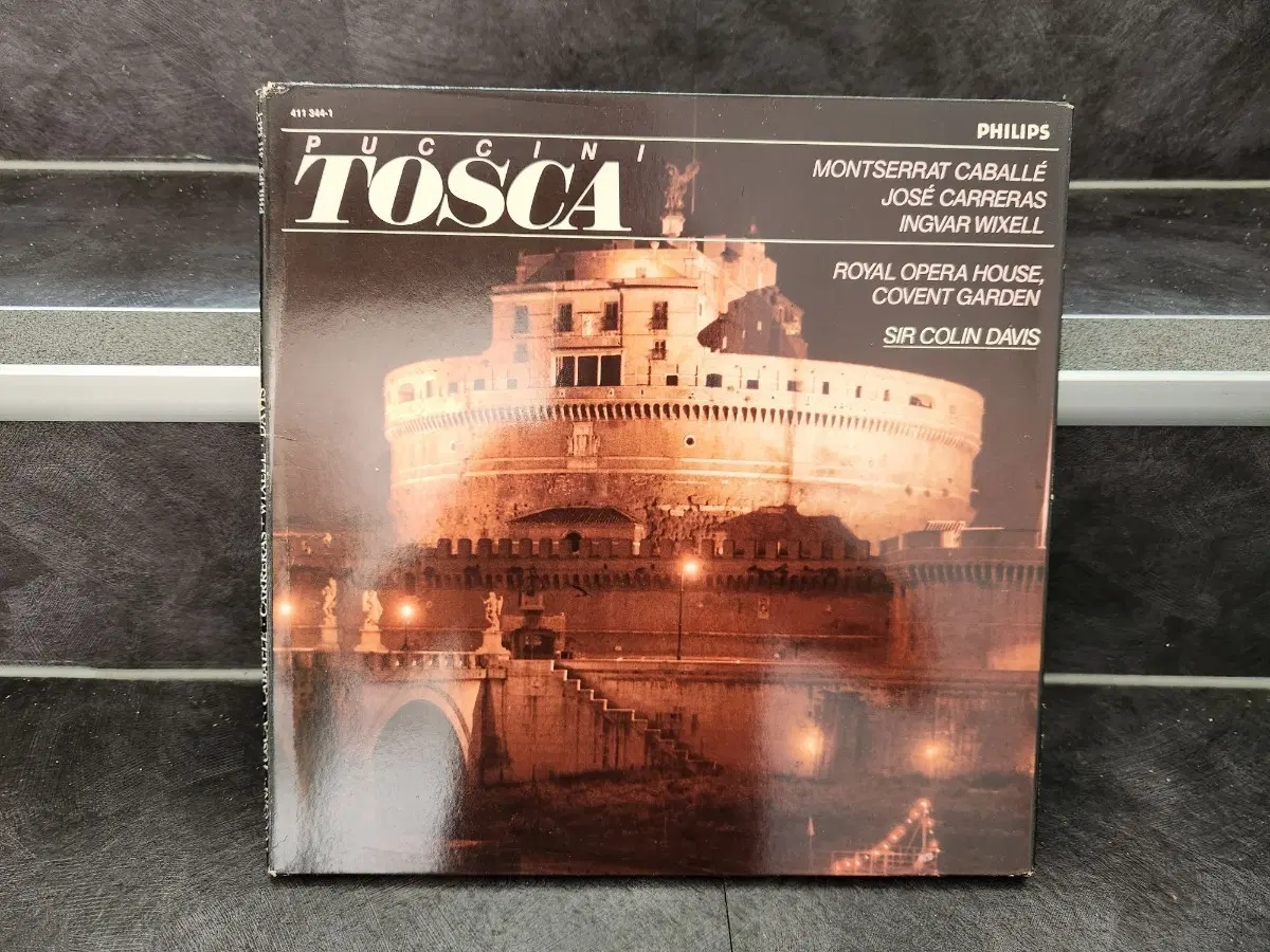 수입LP/자코모 푸치니의 오페라 토스카 Vinyl 2LP 박스