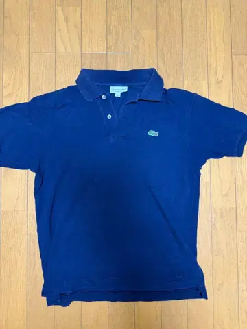 LACOSTE 라코스테 피케 셔츠 네이비 사이즈 3 S 클래식 핏