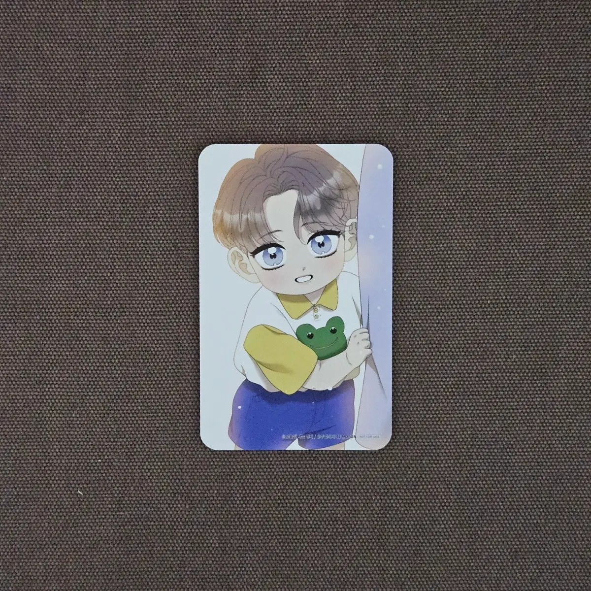 오늘만 사는 형제 작가전 개차반 모펀 콜라보 카페 방문 특전 포토카드 포카 비엘 BL