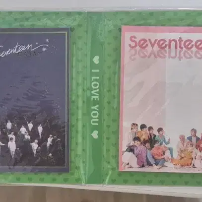 세븐틴 포스트잇 2개
