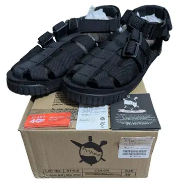40주년 한정판 빔즈 x SHAKA NEW HIKER 샌들 블랙