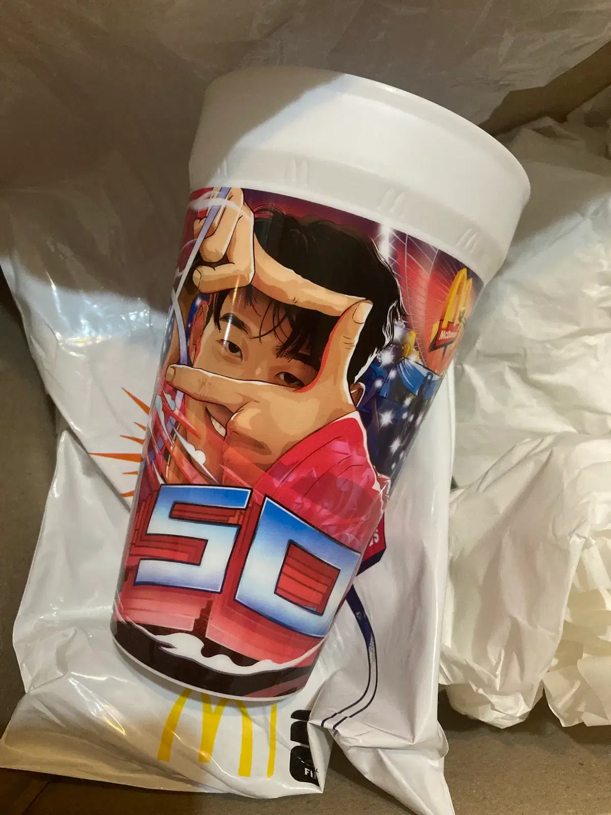 쏘니컵 손흥민 컵 맥도날드 한정판