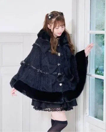 밀푀유 레이스 판초 LIZLISA 리즈리사