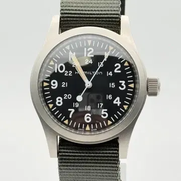 HAMILTON 수동 와인딩 H694390 카키 필드 메카니컬