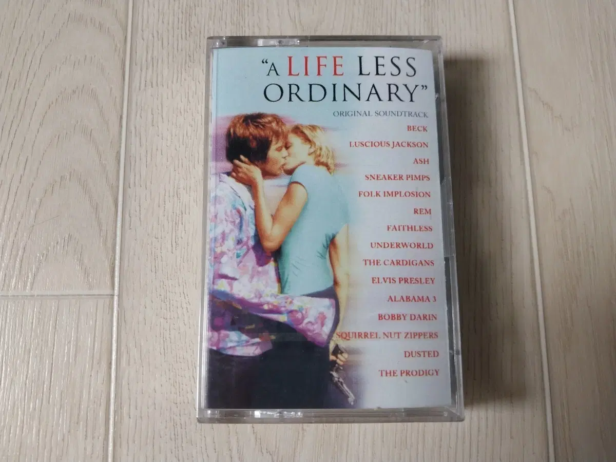 영화 A life less ordinary O.S.T 미개봉 카세트
