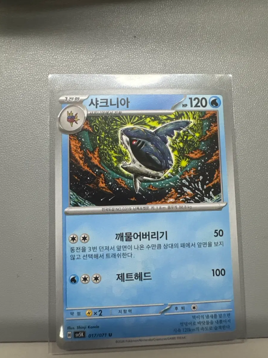 샤크니아 신지칸다 카드