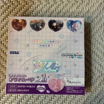 프로젝트 세카이 H/Art Collection 클리어 카드 vol.1