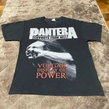 PANTERA 판테라 밴드 티셔츠 아노짱 메탈 티셔츠 구제 의류