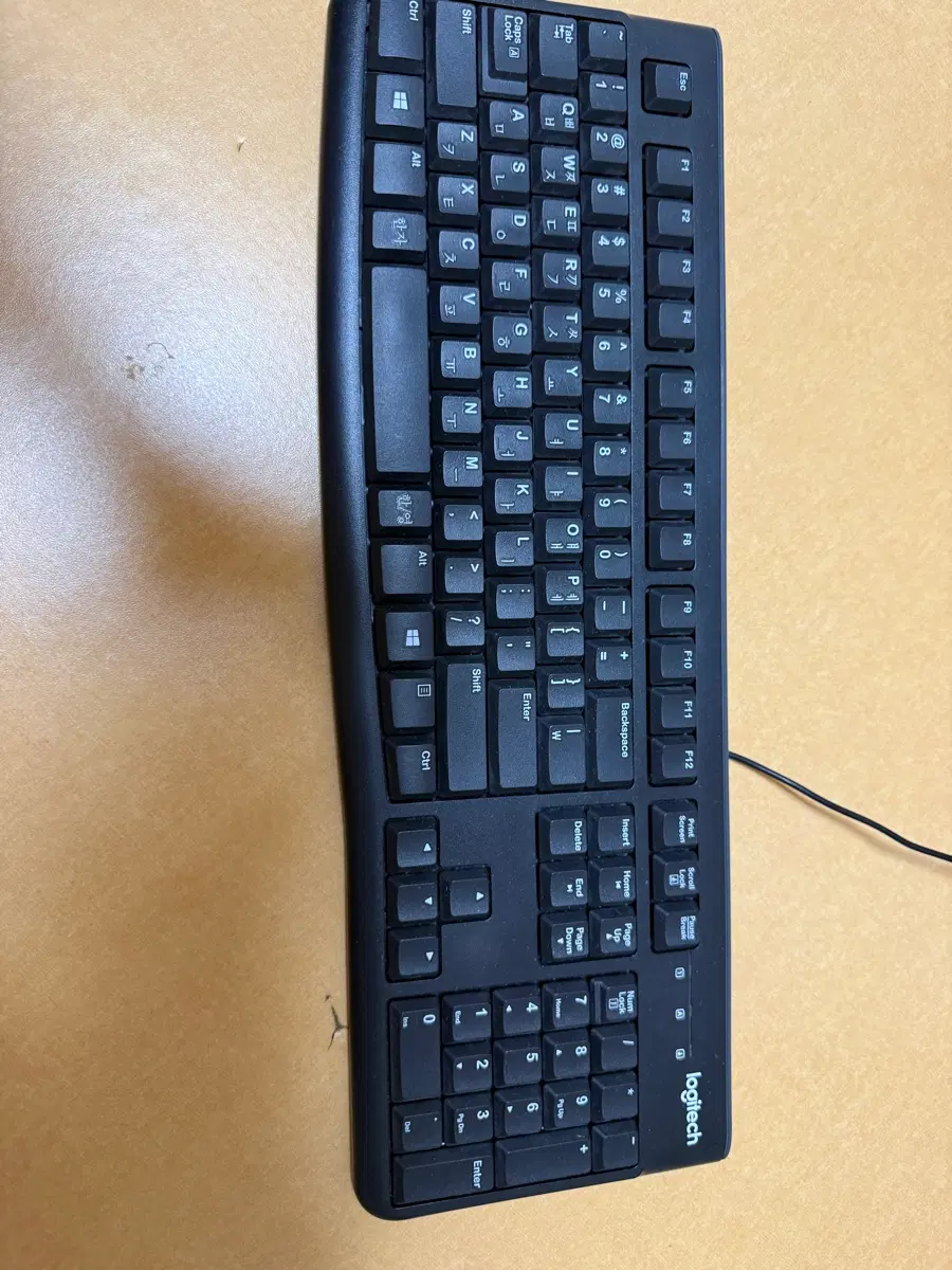 [새상품 ]로지텍 logitech K120 유선 키보드
