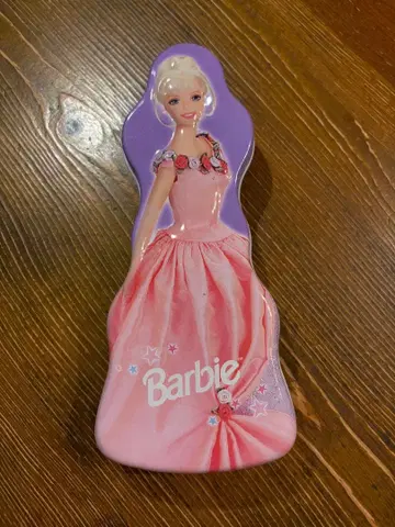 Barbie 바비 인형 틴 케이스 문구 세트