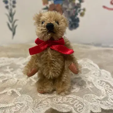 빈티지 Suzy Toys 독일 미니 테디베어 봉제 인형