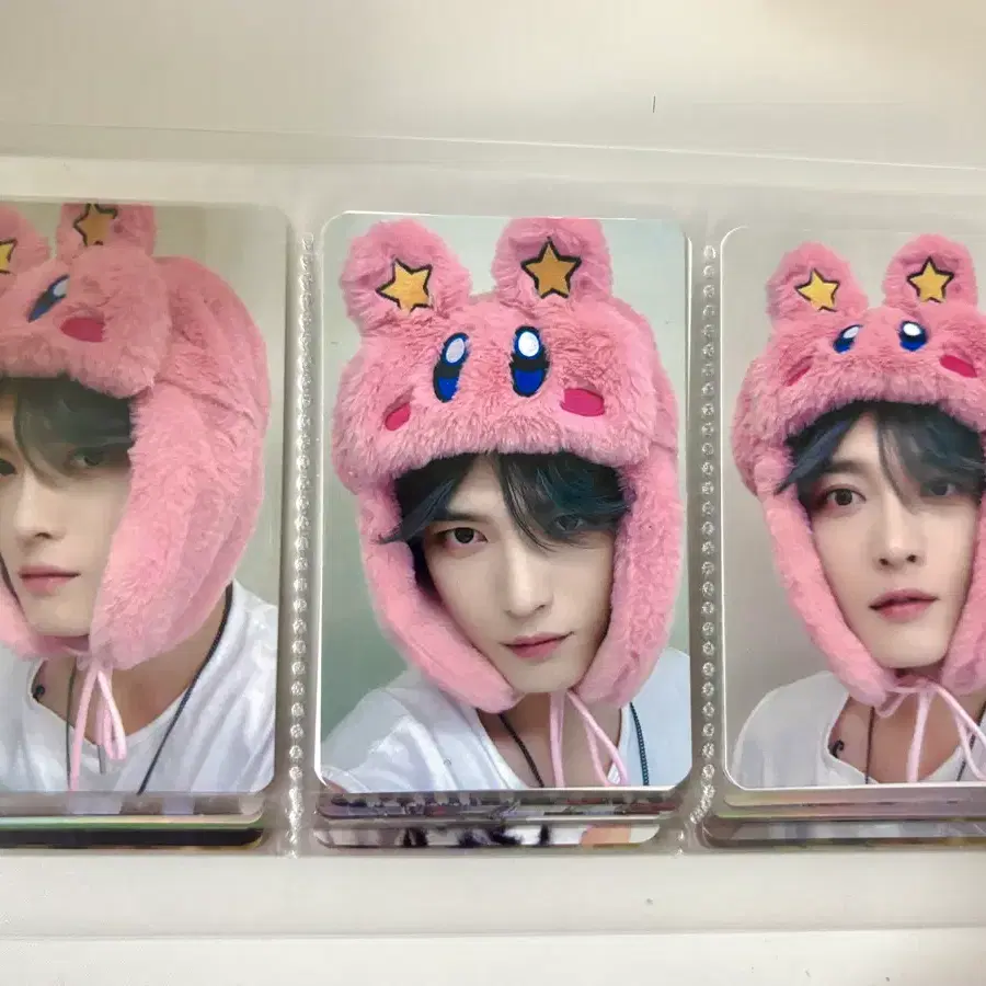 김재중 플라워가든 헬로라이브 커비 포카