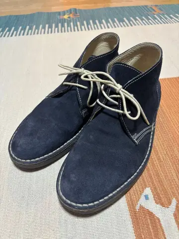 Loake 스웨이드 처카 부츠 이탈리아제 27.5~28.0 네이비